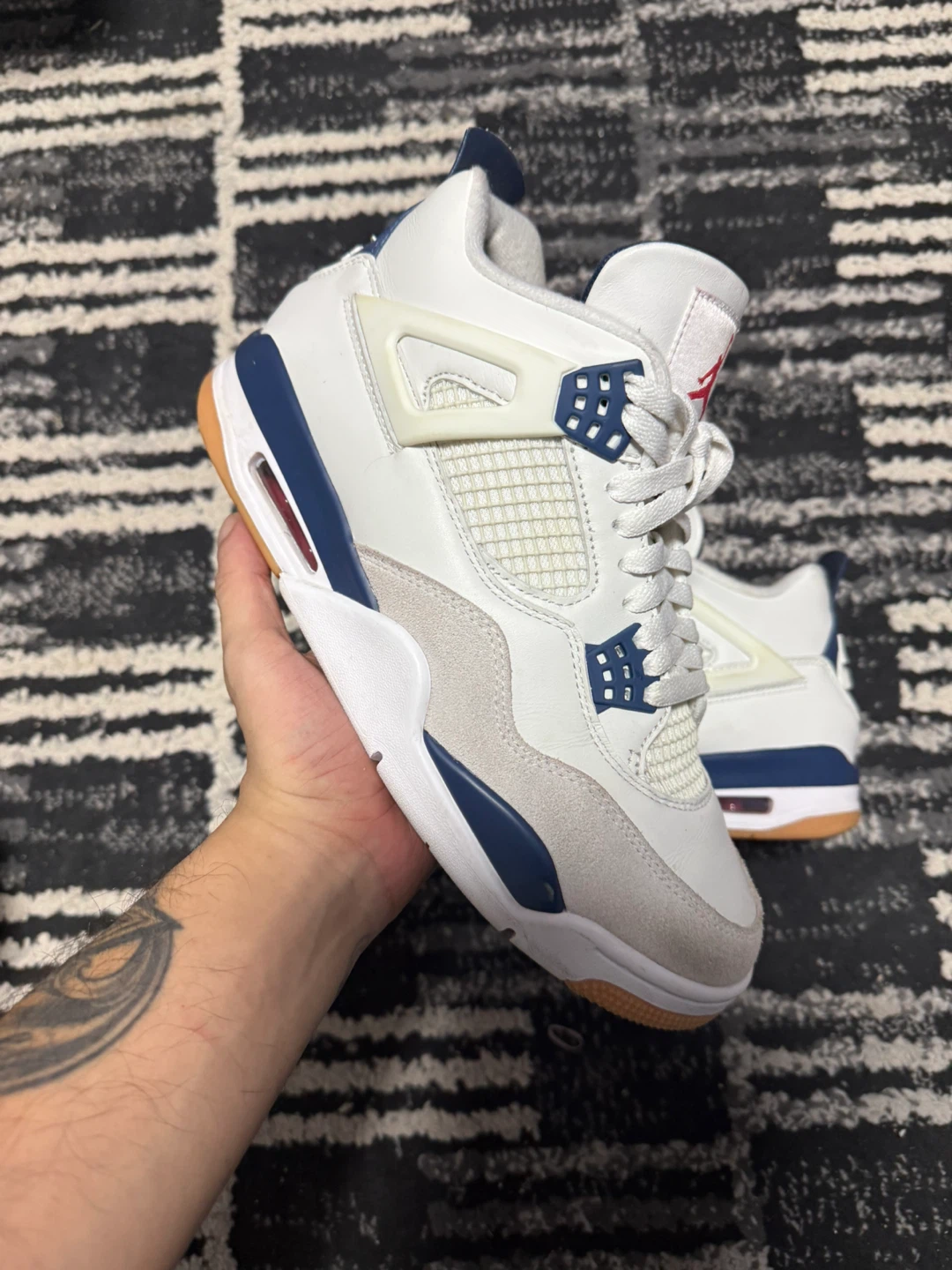 Size 10 - Nike SB x Air Jordan 4 Retro SP Navy
