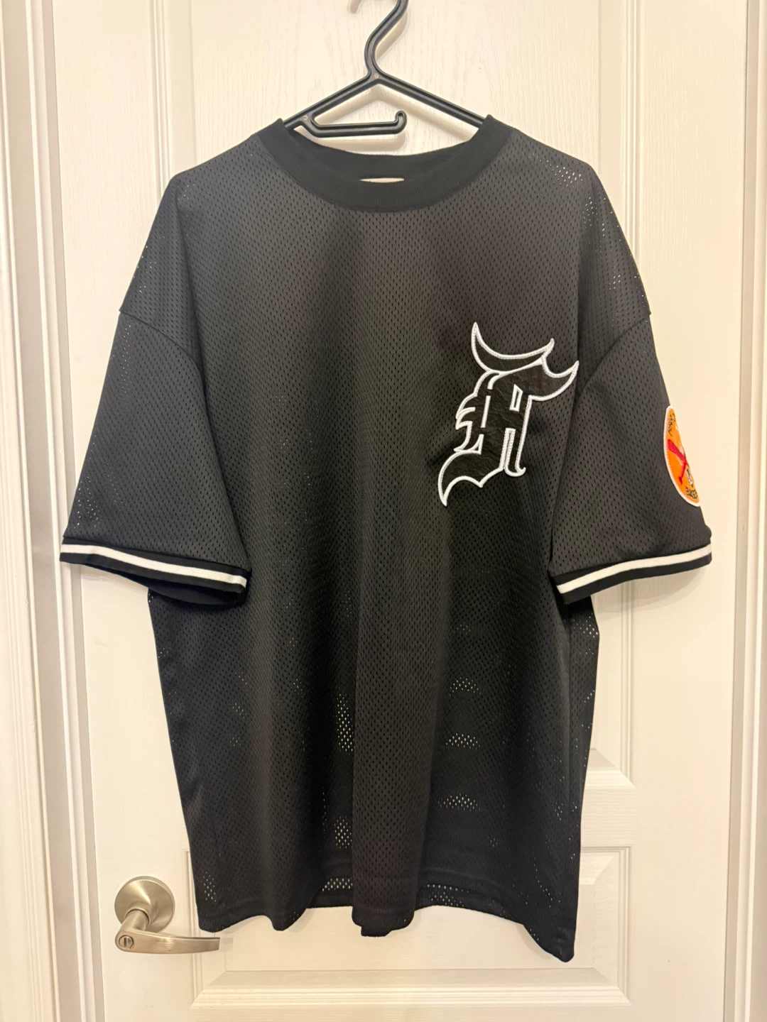 Mesh T-Shirt Black Suze XL