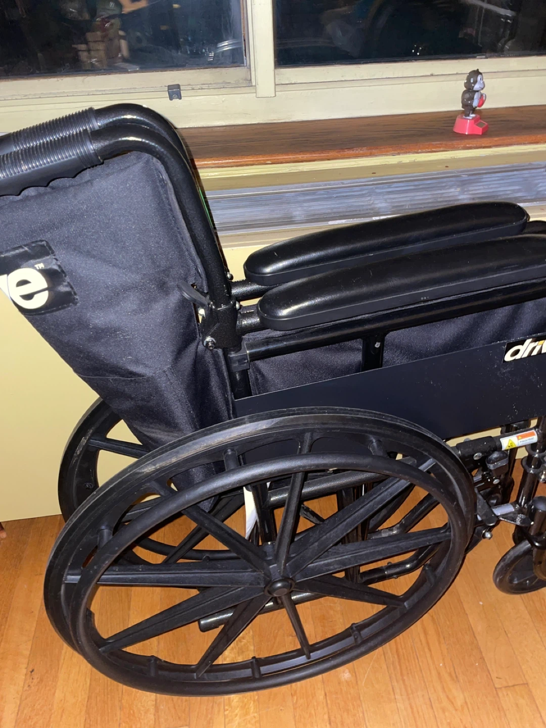 Drive Medical Black Wheelchair