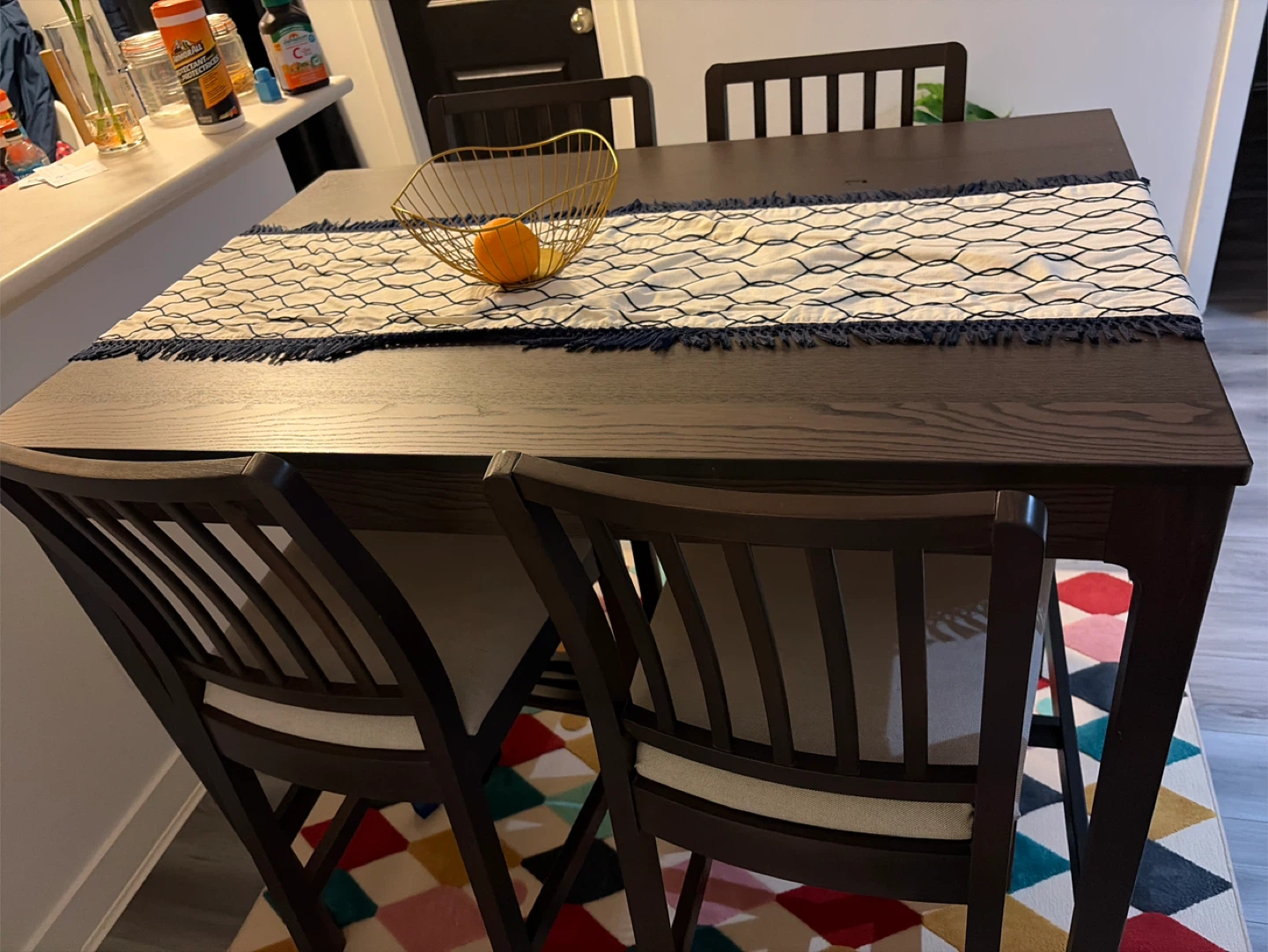 Dining Table with 4 Chairs - photo 2
