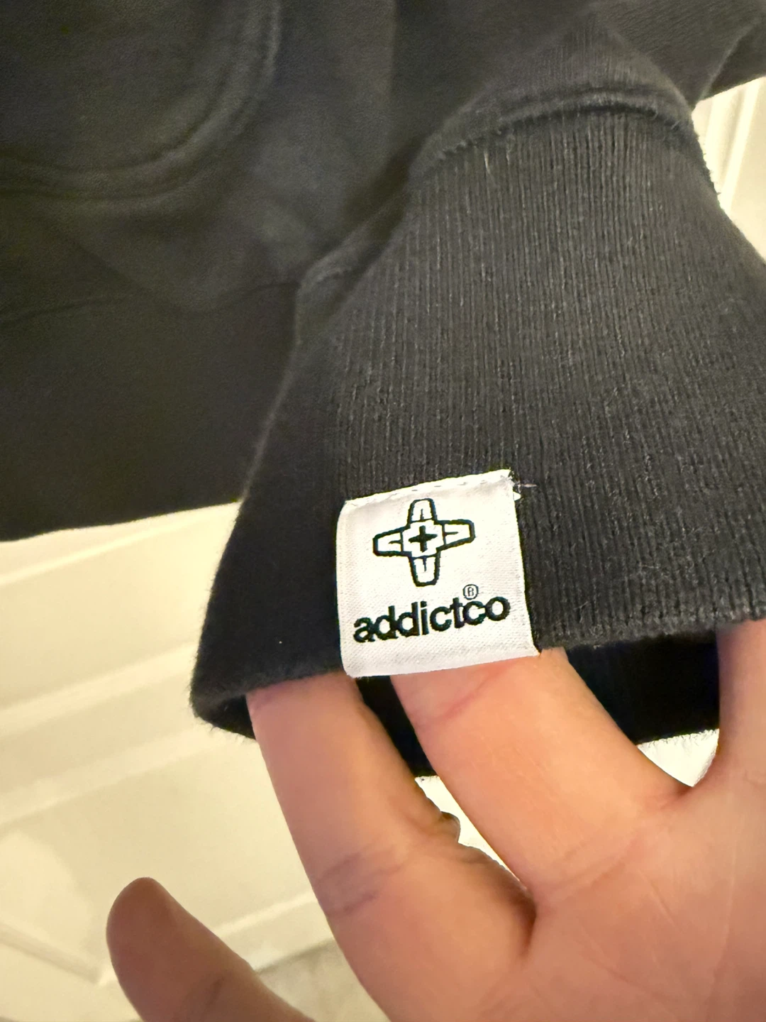Addict Black Hoodie Size L - photo 5