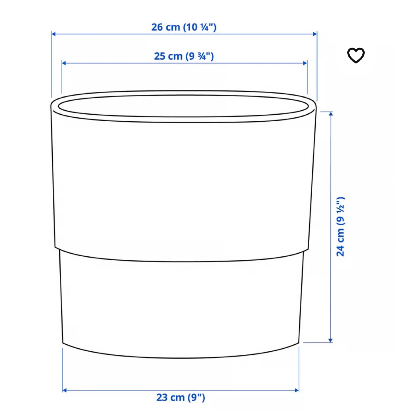 Ikea Nypon Plant Pot 🧡 - photo 2