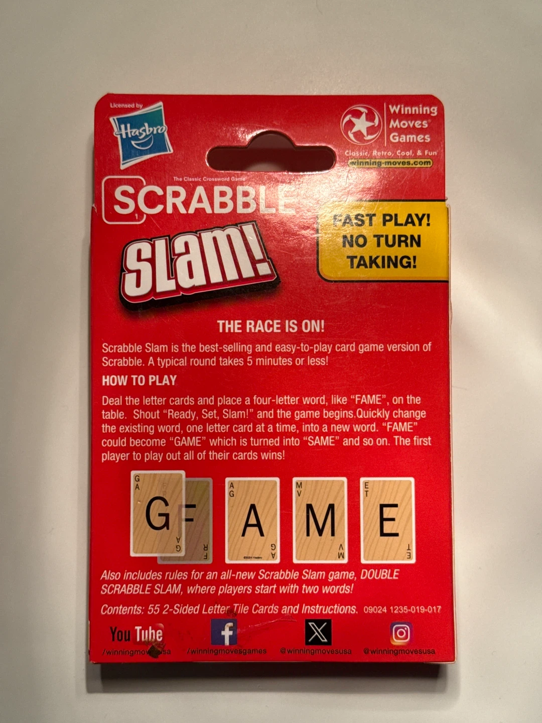 Scrabble Slam! Card Game - New - photo 2