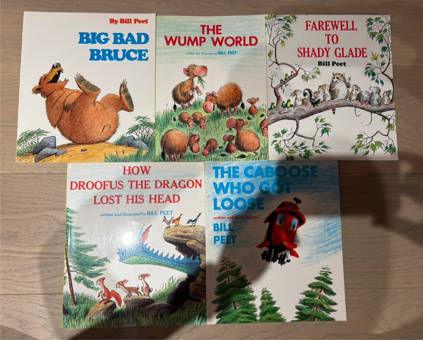 Bill Peet Children's Books - Set of 5