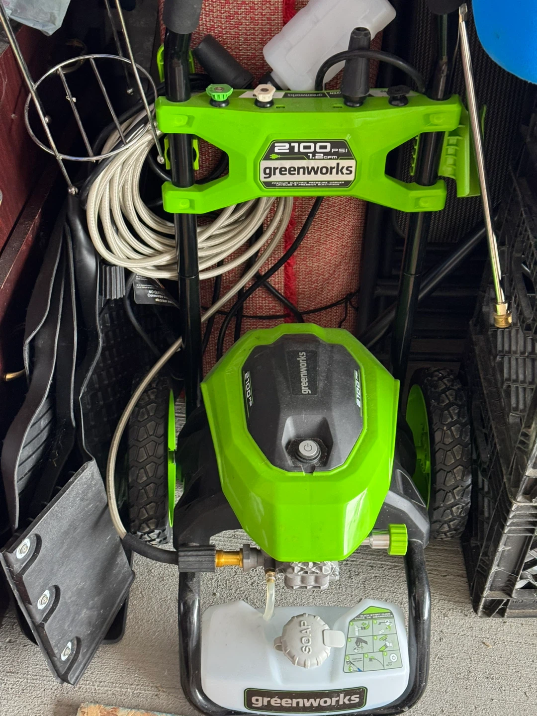 Greenworks 2100 PSI Pressure Washer