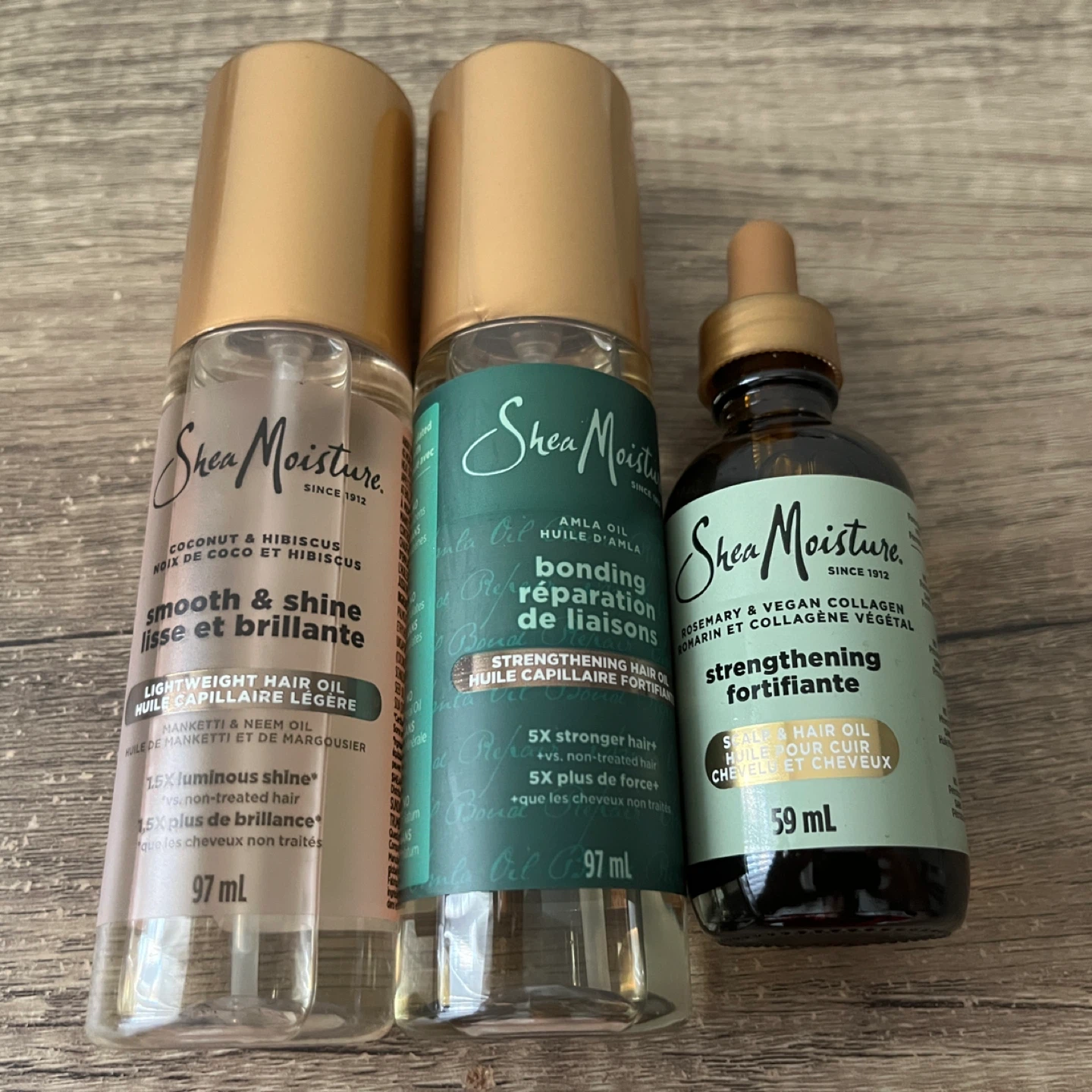 Shea Moisture Hair Oil Set (NEW)
