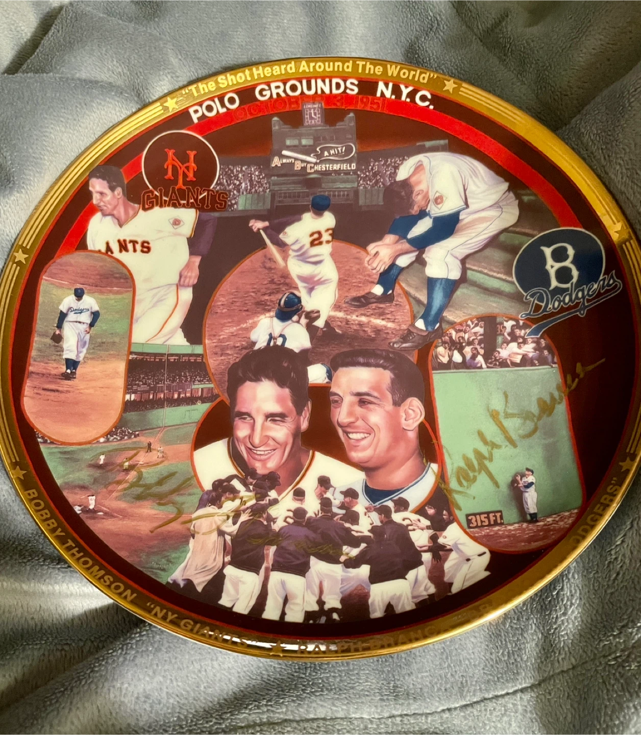 Sports Impressions Collector Plate