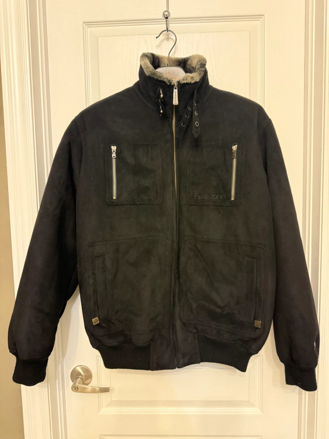 Sean John Black Jacket - Size M/M