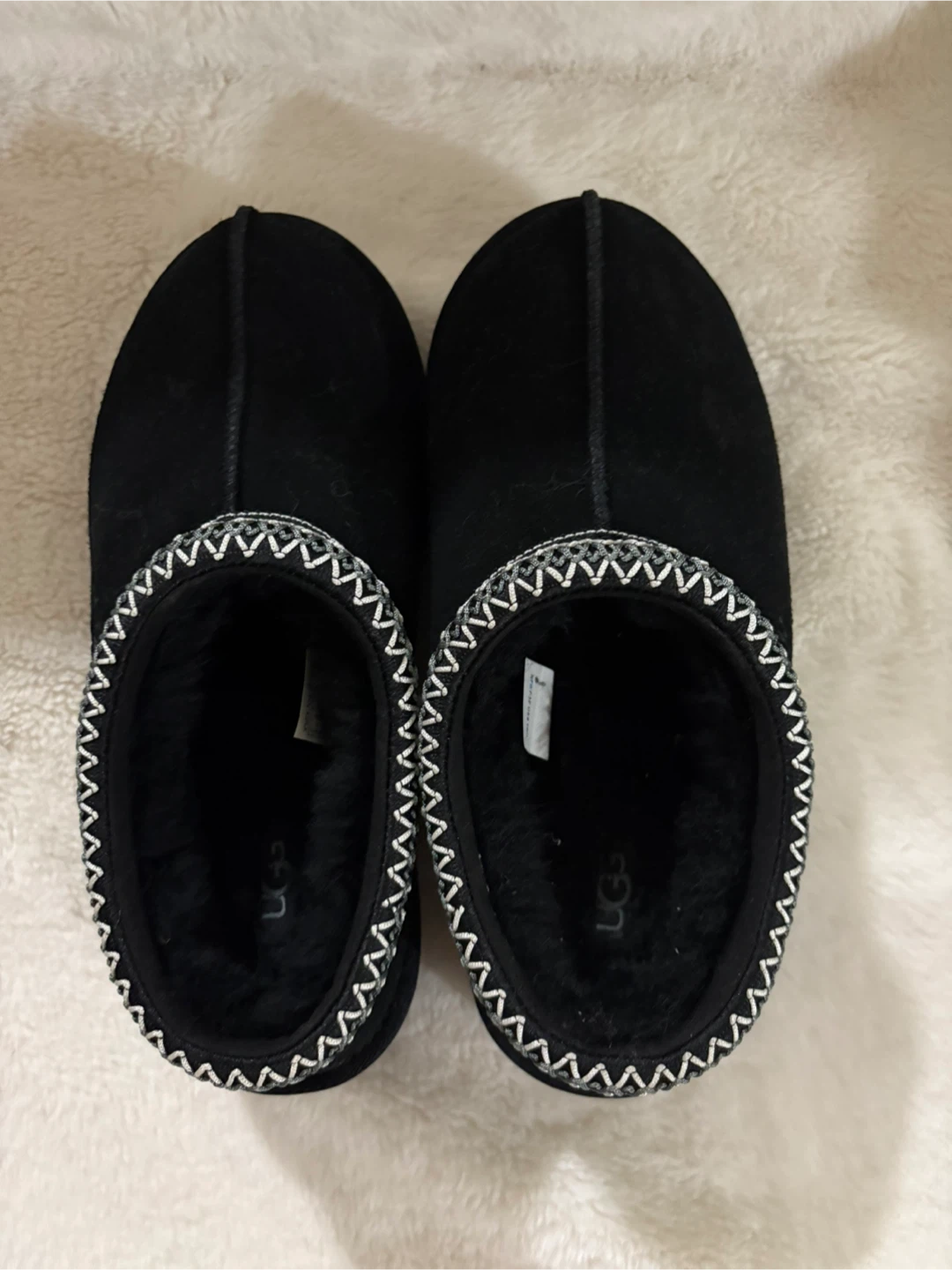 UGG Tasman Slippers - Black, Women's Size 7