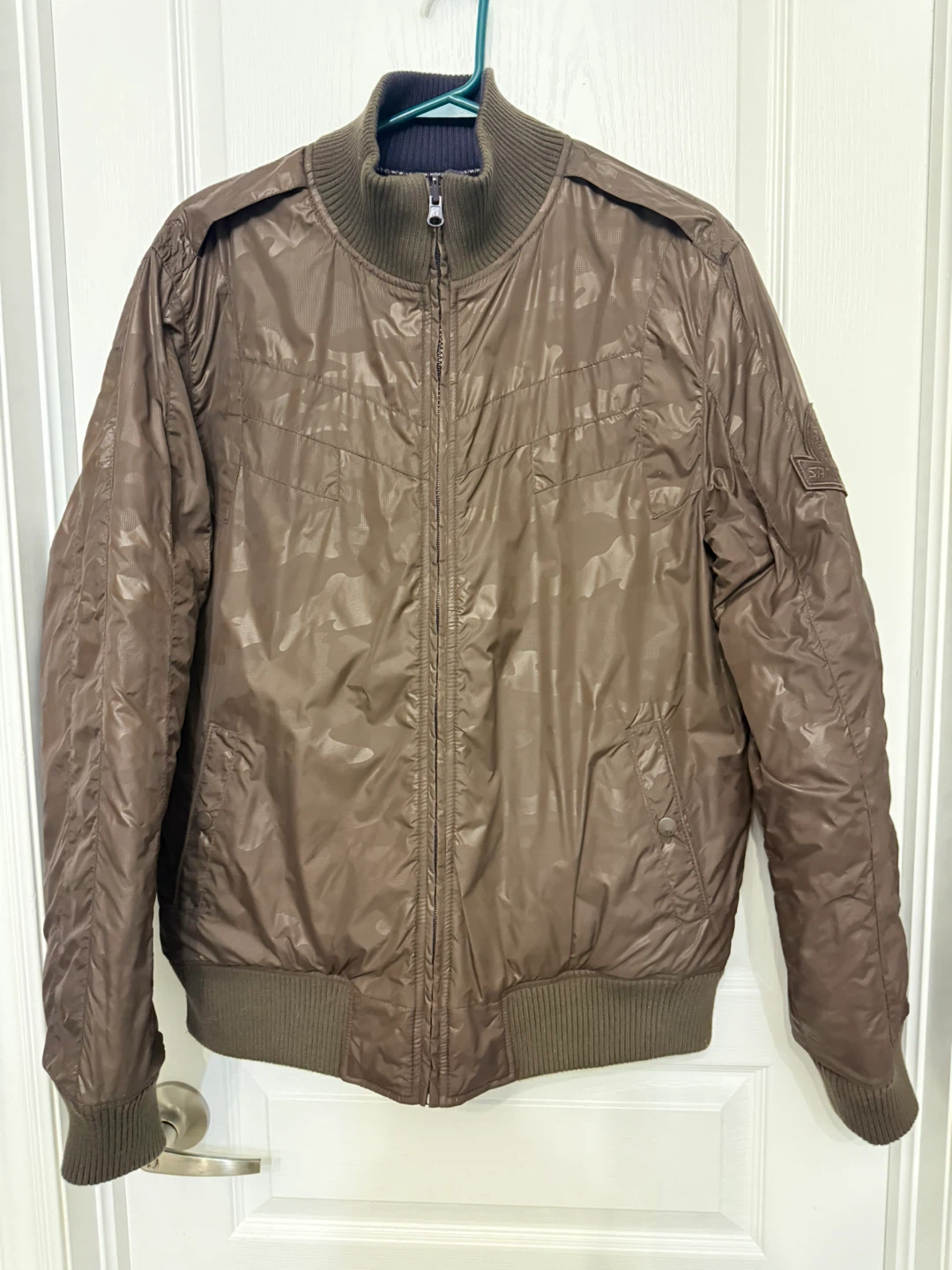 Reversible Bomber Jacket size Large - photo 3