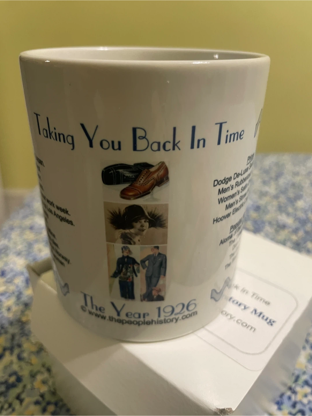 Taking You Back In Time 1926 Year In History Mug - photo 2