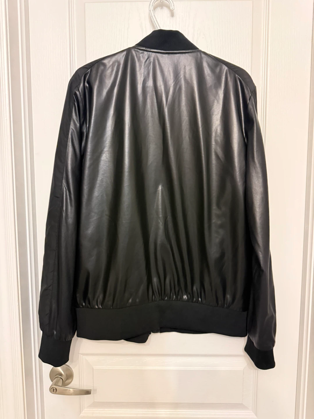 Zara Man Black Bomber Jacket - Size XL - photo 2