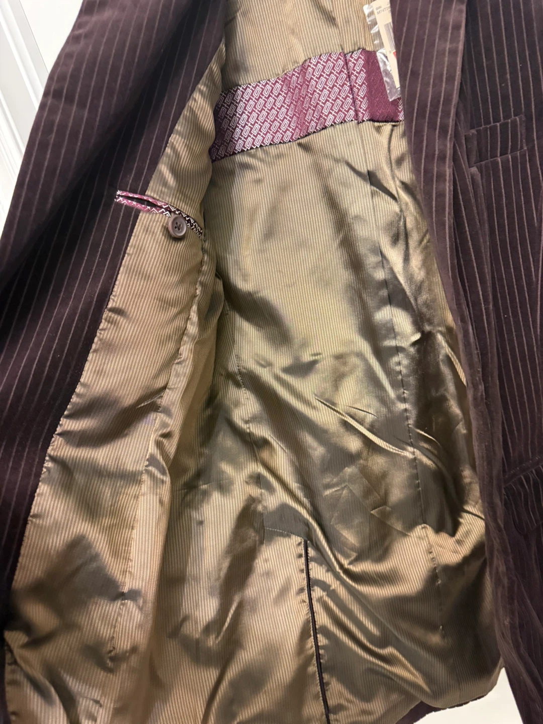 Guess Brun/Bison Corduroy Blazer - Size S/P - photo 5