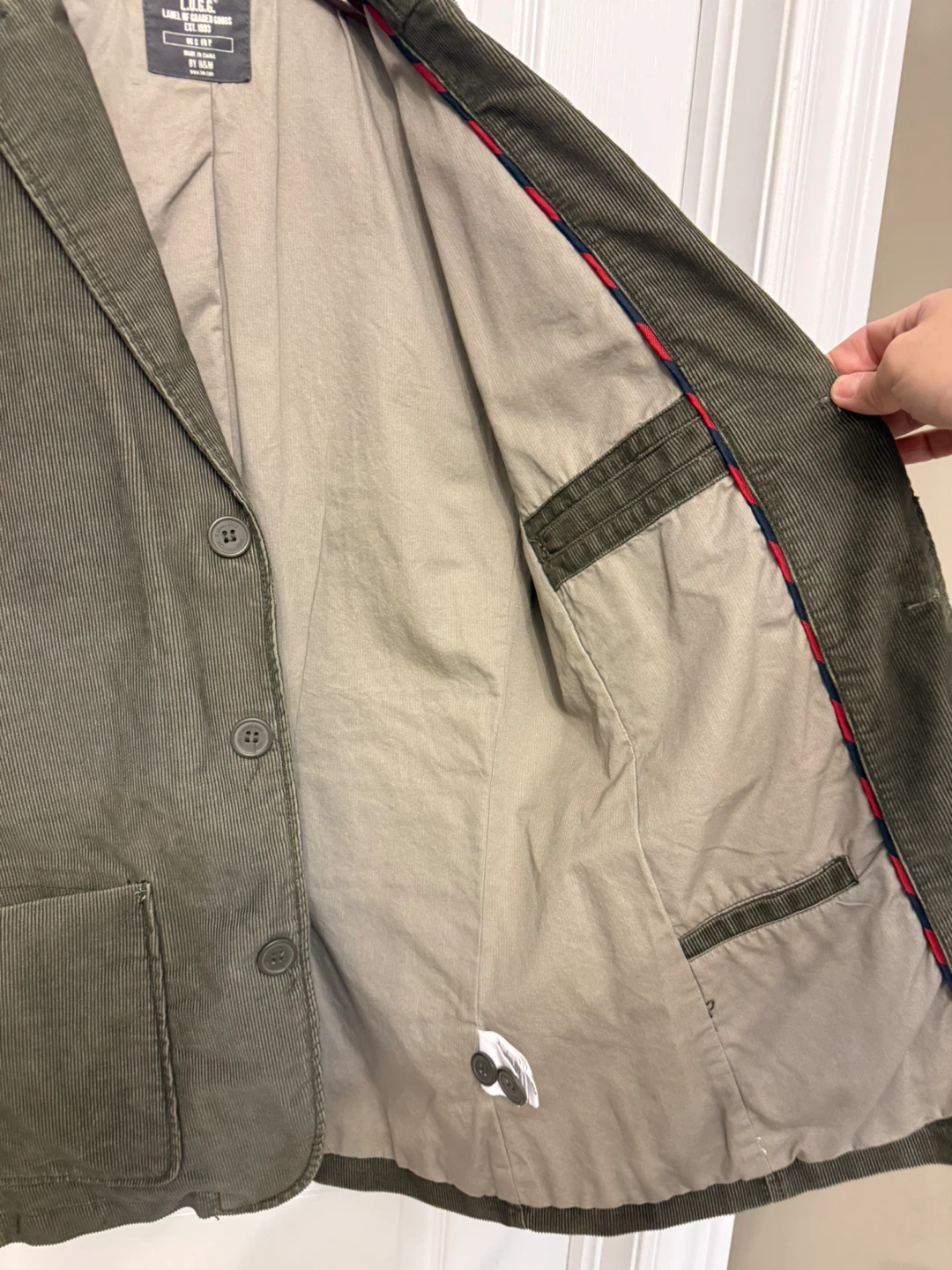 L.O.G.G. H&M Corduroy Blazer - Size S - photo 4