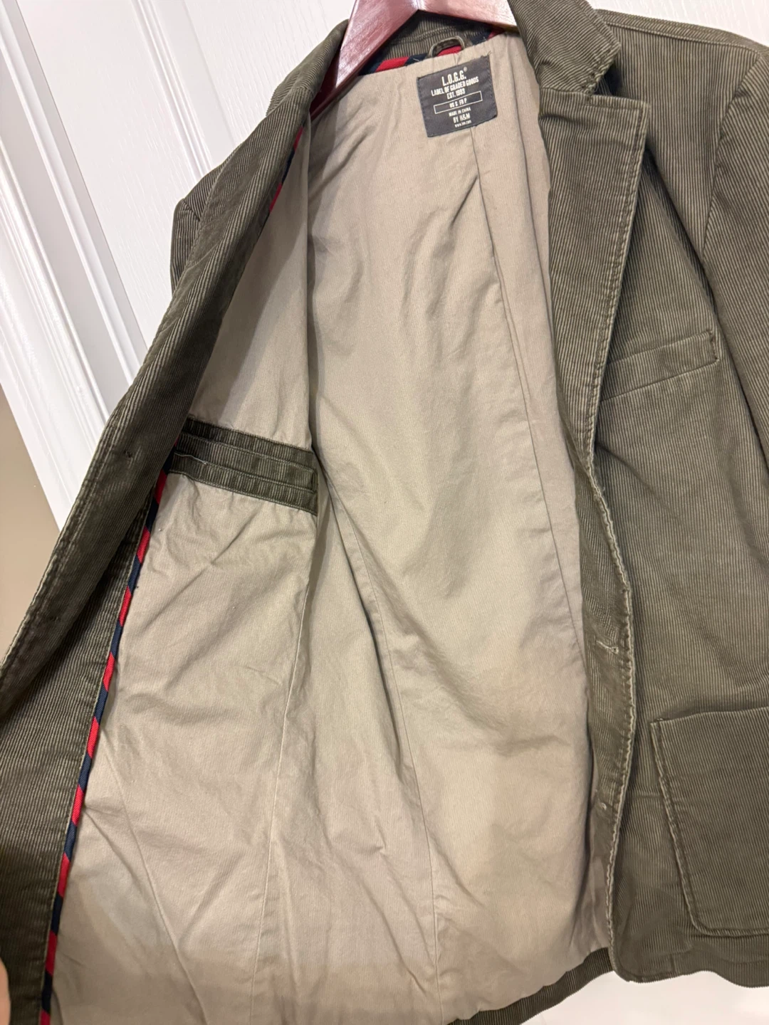 L.O.G.G. H&M Corduroy Blazer - Size S - photo 5