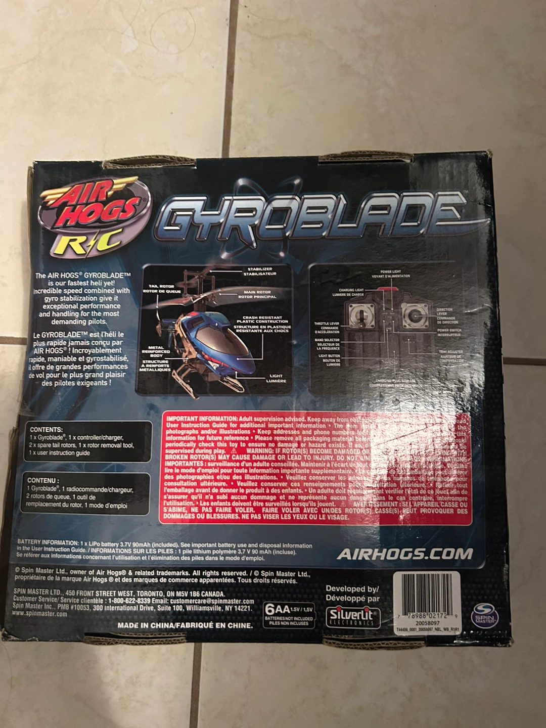 Air Hogs Gyroblade RC Helicopter - photo 2