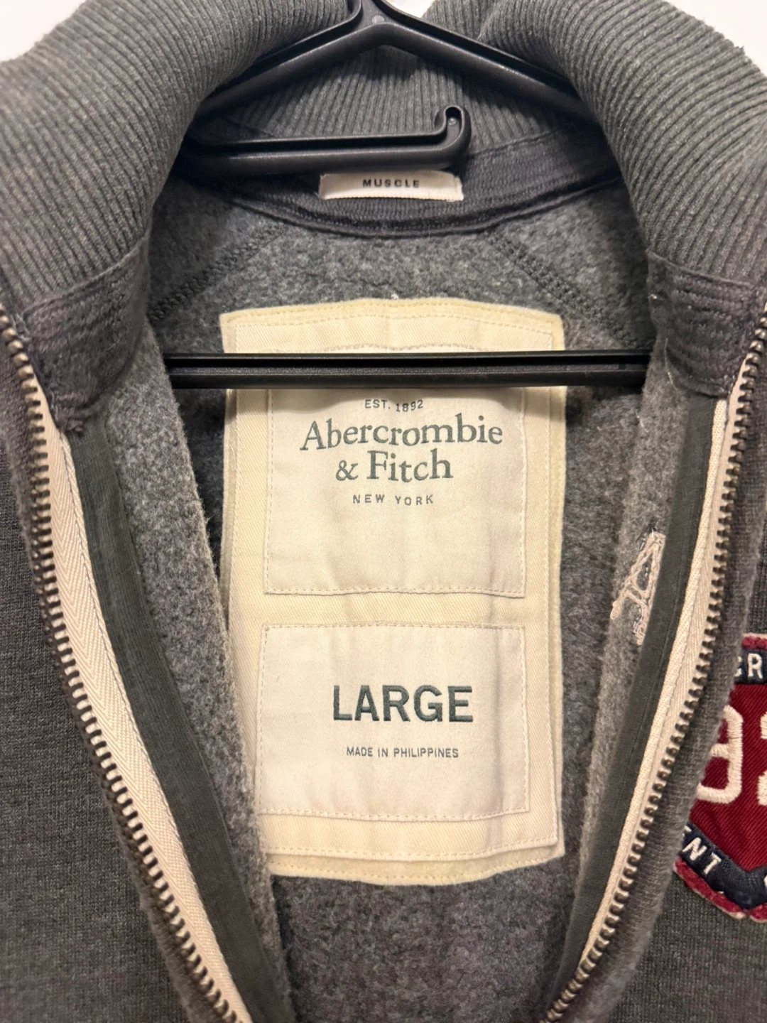 Abercrombie & Fitch Full Zip Jacket - Large - photo 3
