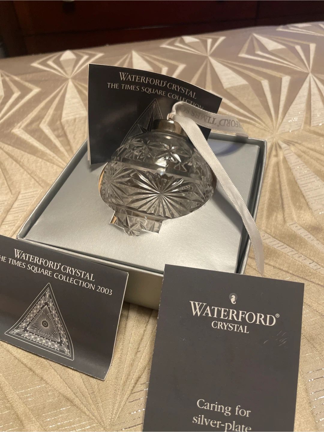 Waterford Crystal Times Square Collection 2003 Ornament - photo 3