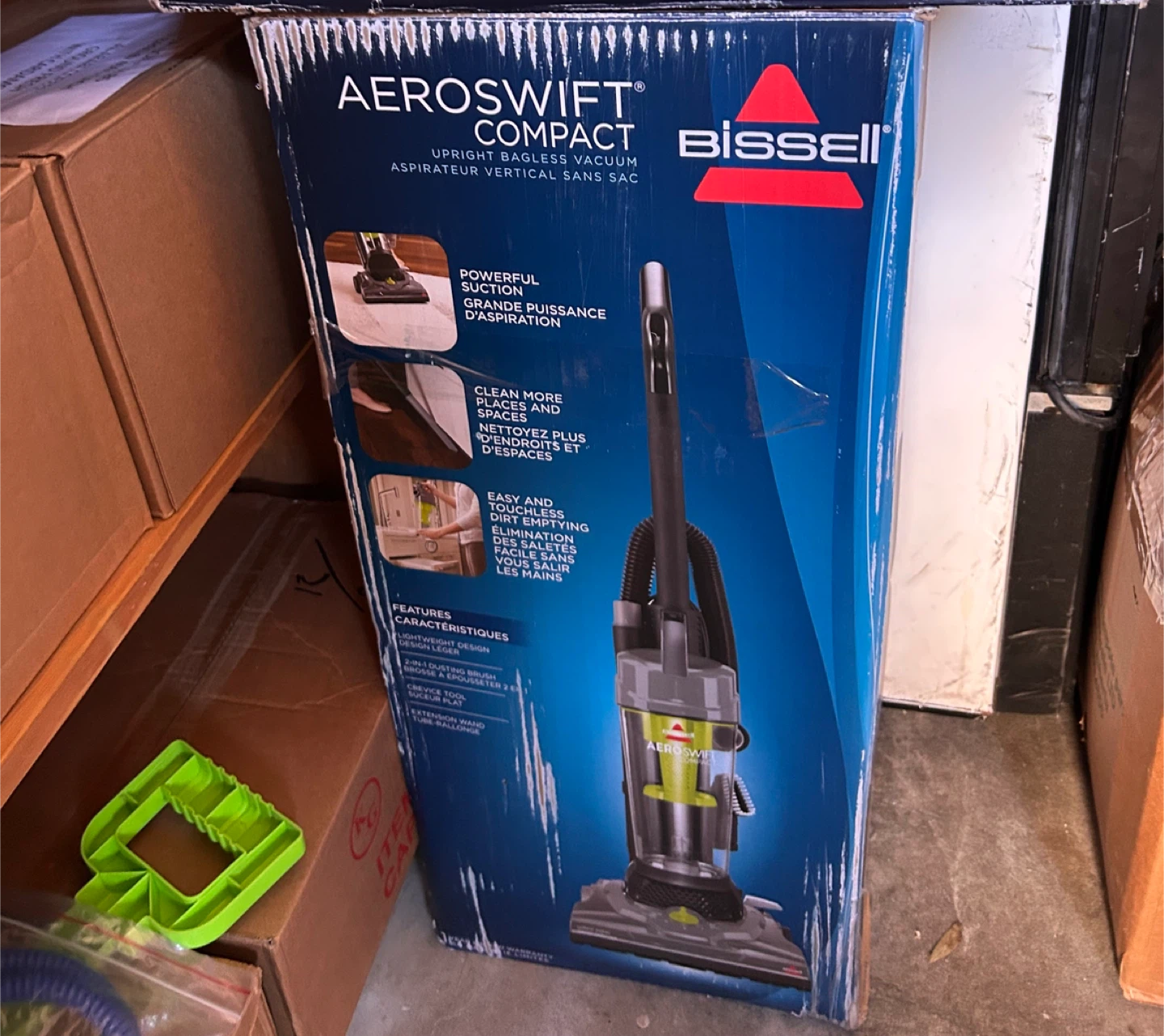 Bissell AeroSwift Compact Upright Bagless Vacuum