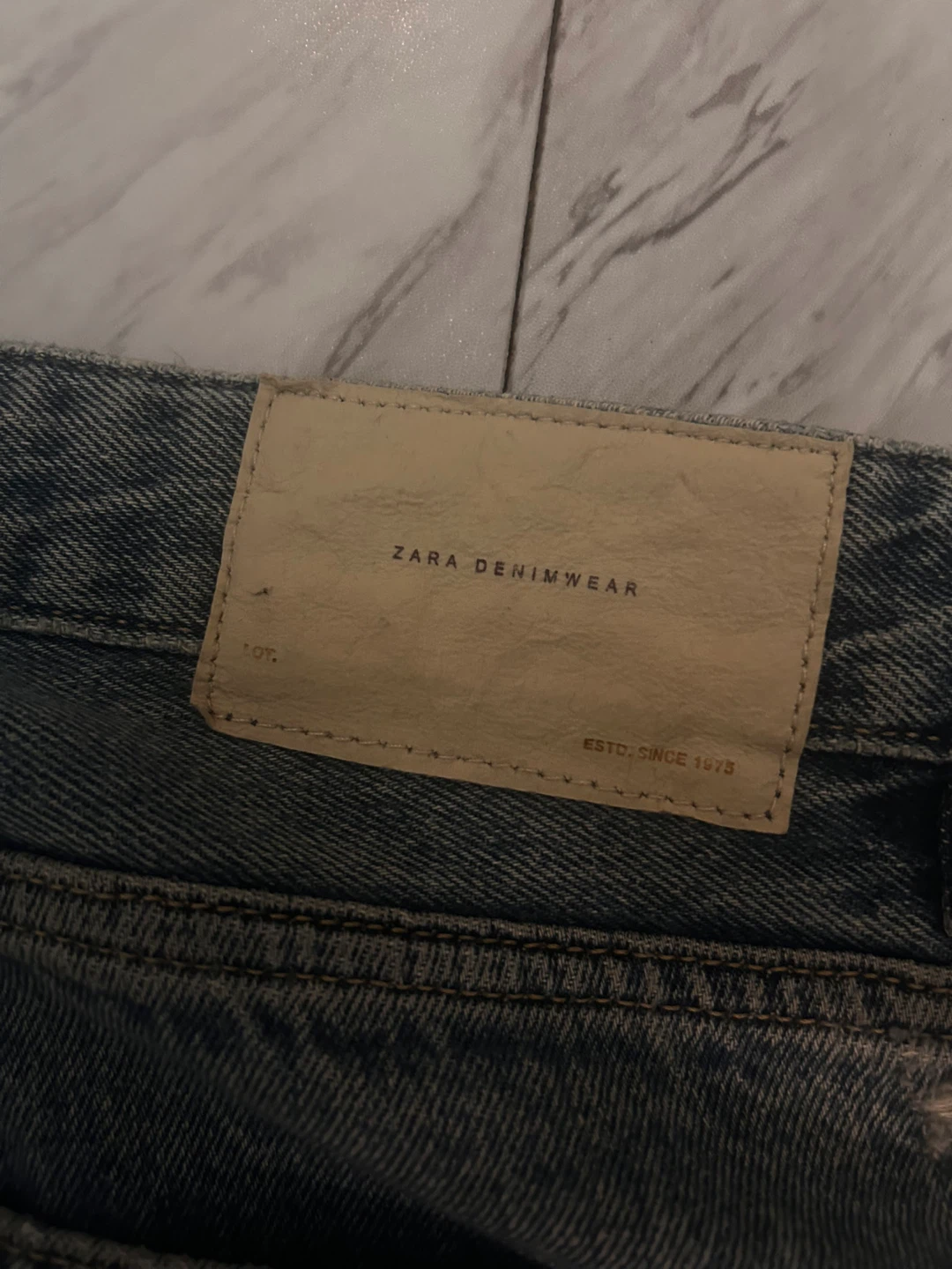 Zara denim jeans straight leg / size - 31x31 - photo 5