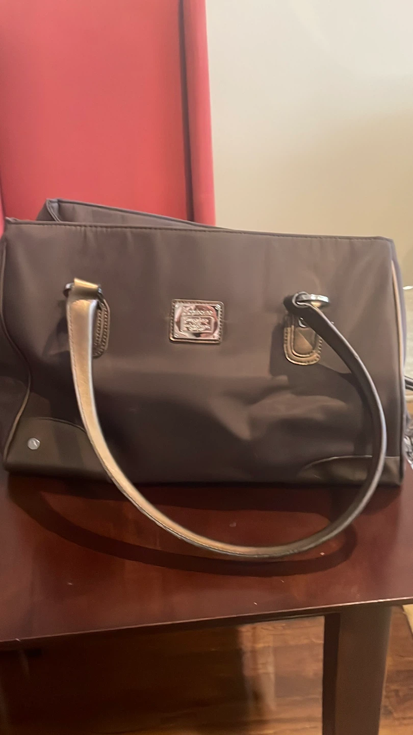 Liz Claiborne Brown Tote Bag - photo 2