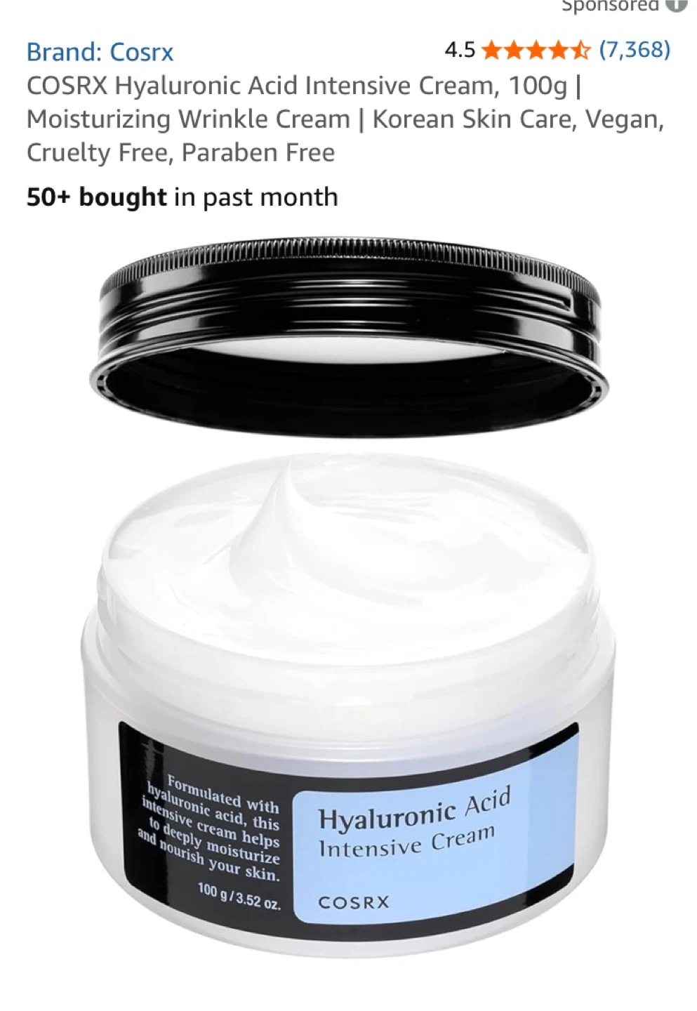 COSRX Hyaluronic Acid Intensive Cream (100g) - photo 4