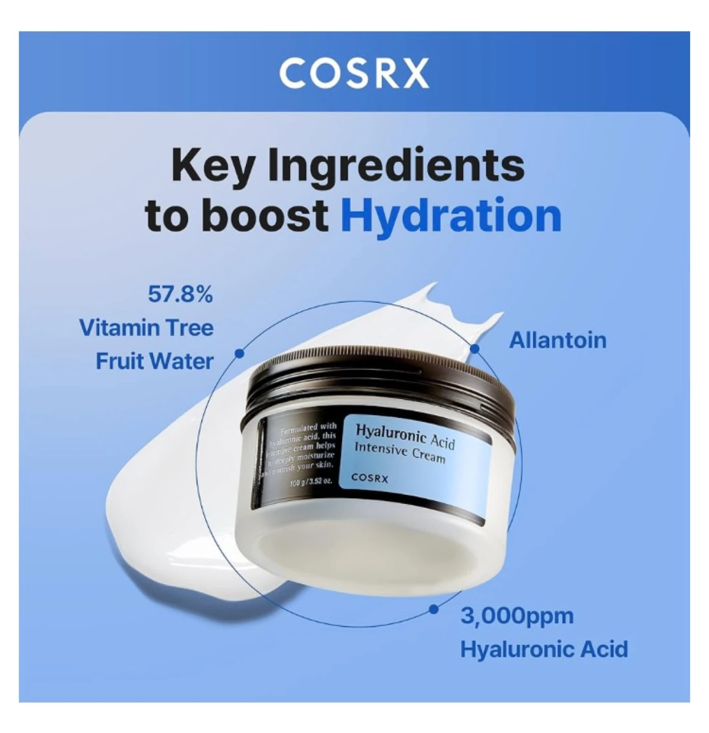 COSRX Hyaluronic Acid Intensive Cream (100g) - photo 5