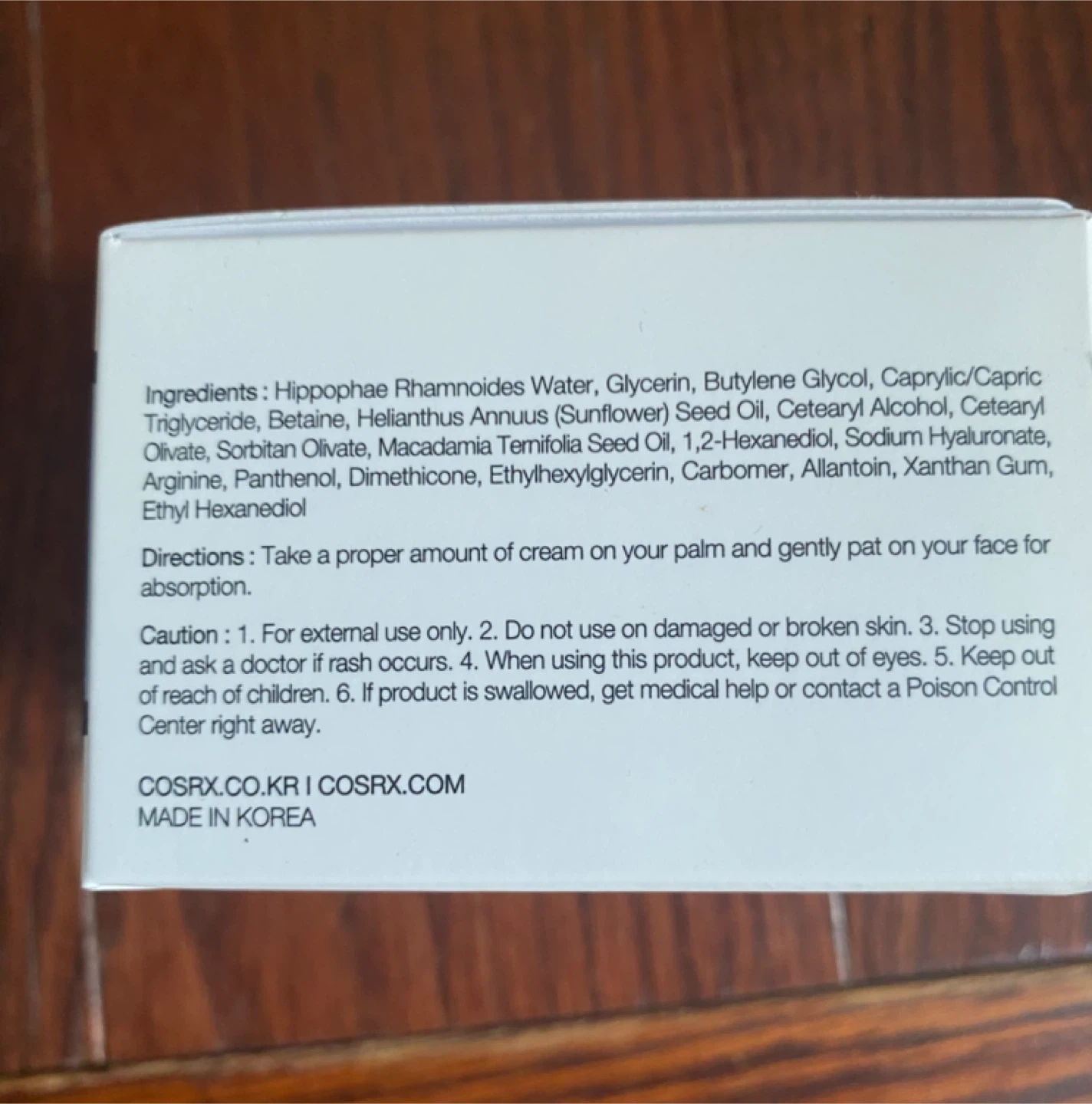 COSRX Hyaluronic Acid Intensive Cream (100g) - photo 2