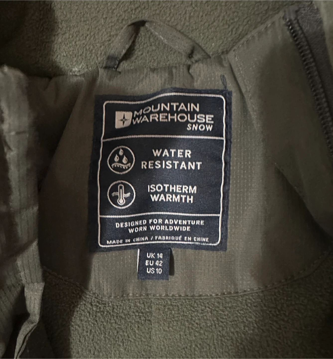 Mountain Warehouse Snow Jacket - Size US 10🥕 - photo 2
