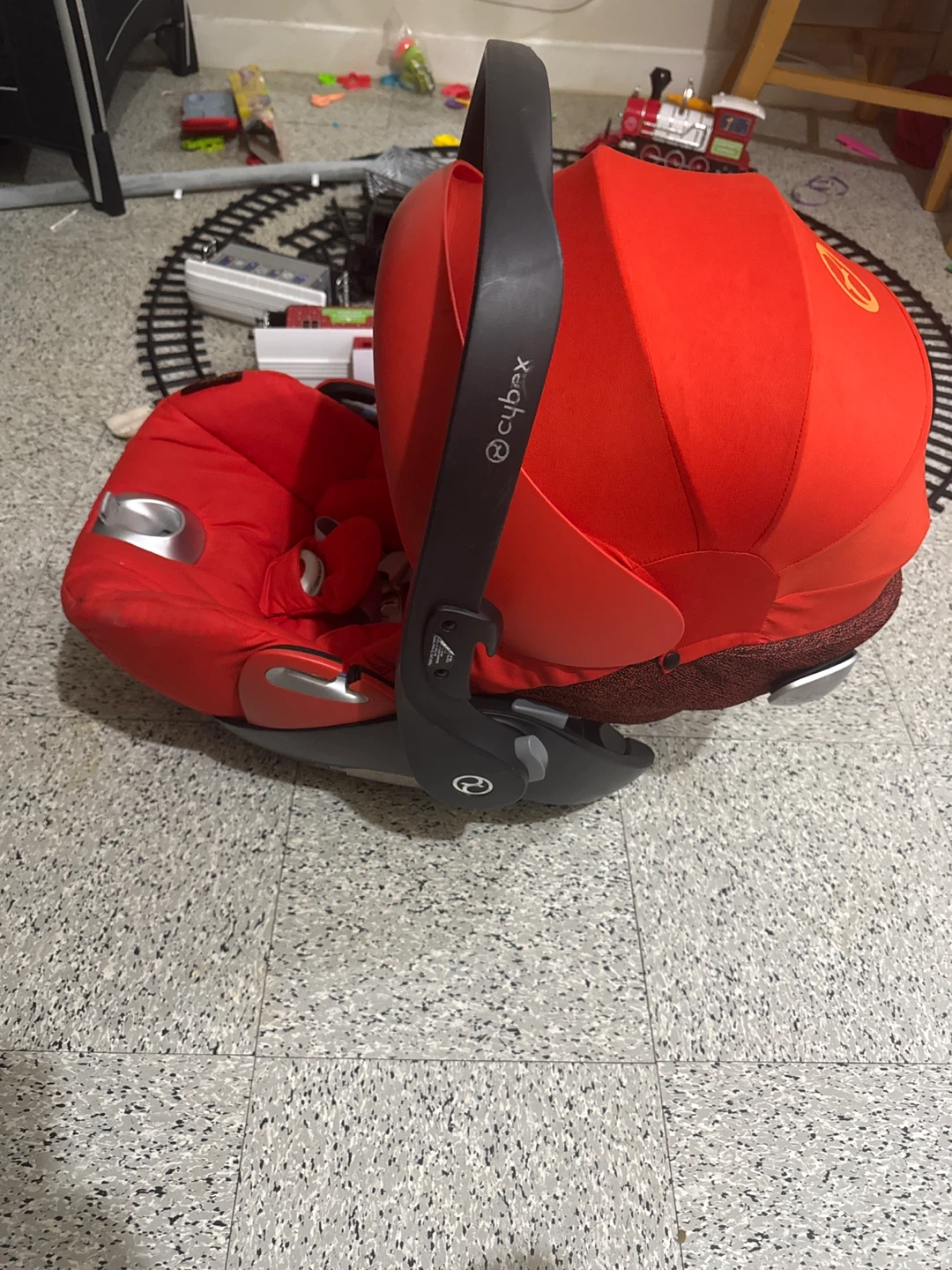 Cybex Aton Infant Car Seat - orange - photo 5