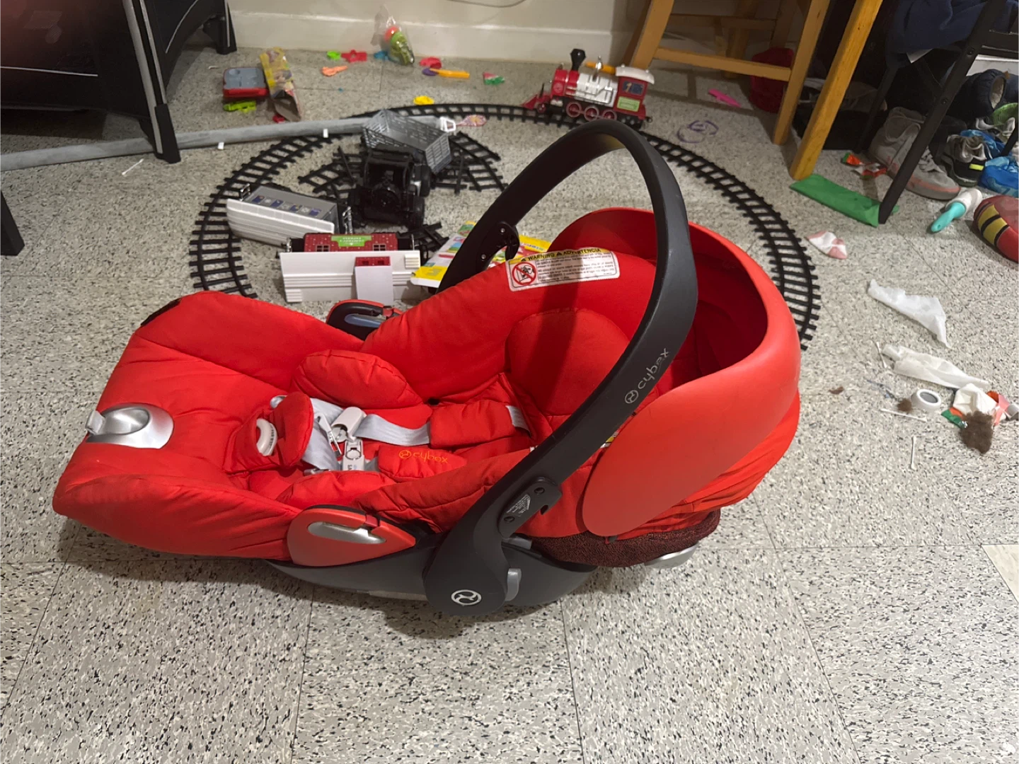 Cybex Aton Infant Car Seat - orange - photo 2