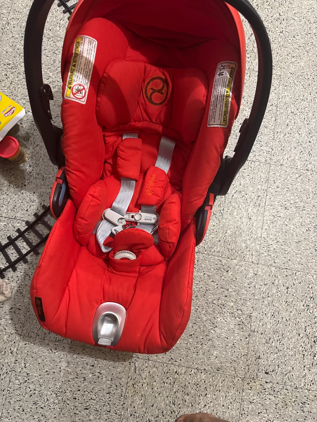 Cybex Aton Infant Car Seat - orange