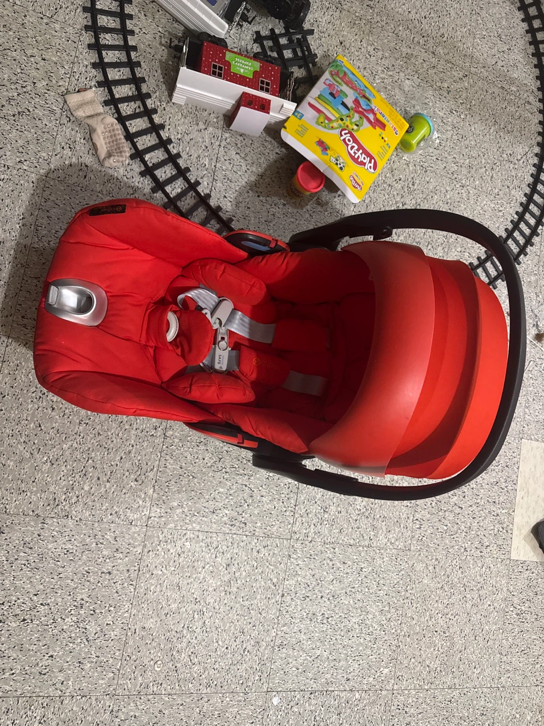 Cybex Aton Infant Car Seat - orange - photo 3