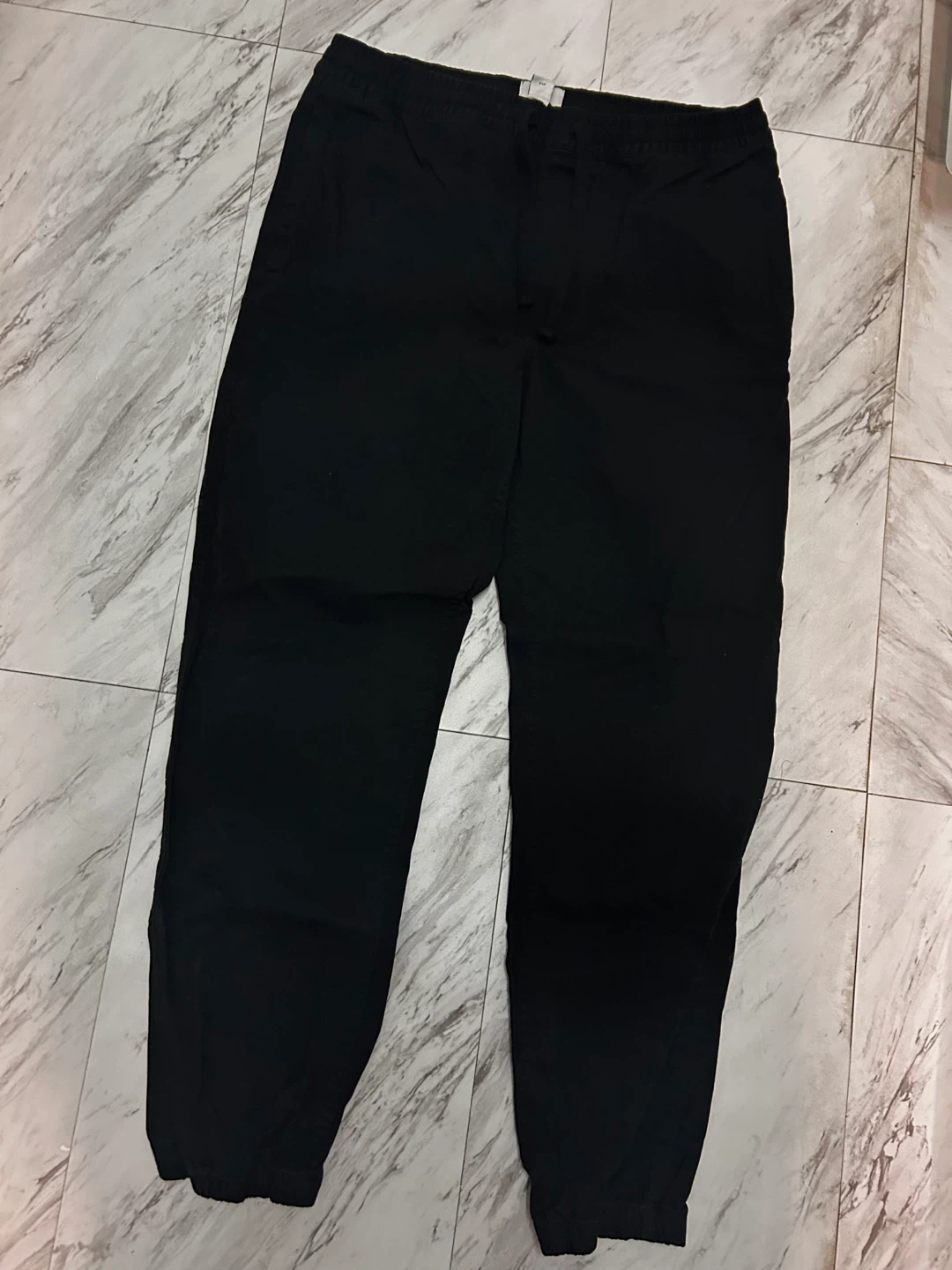 Black h@m trousers regular fit coupe standard / size - medium