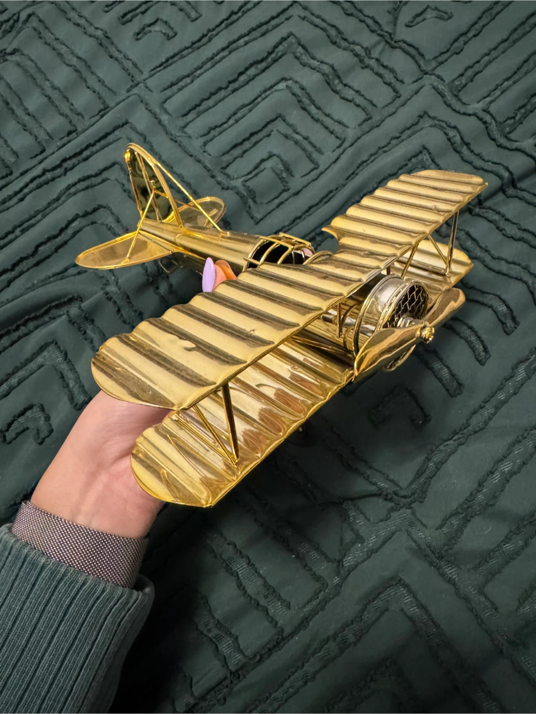 Decorative Metal Airplane Model