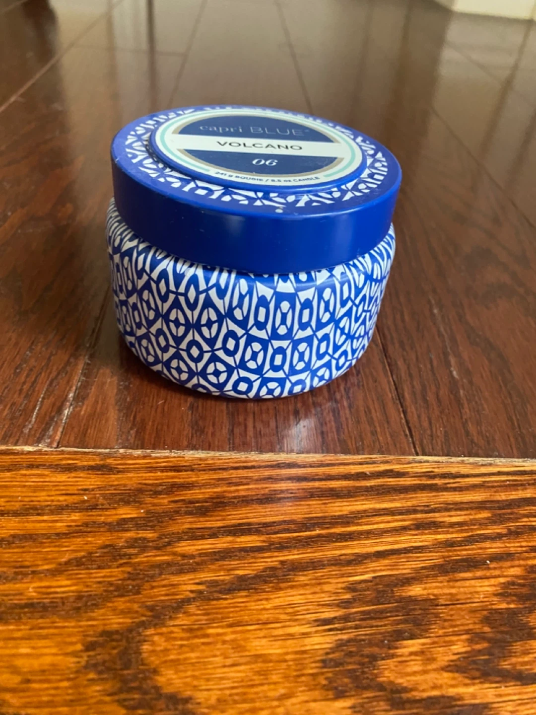 Capri Blue Volcano Scented Candle - Blue Mini Tin Jar - photo 2