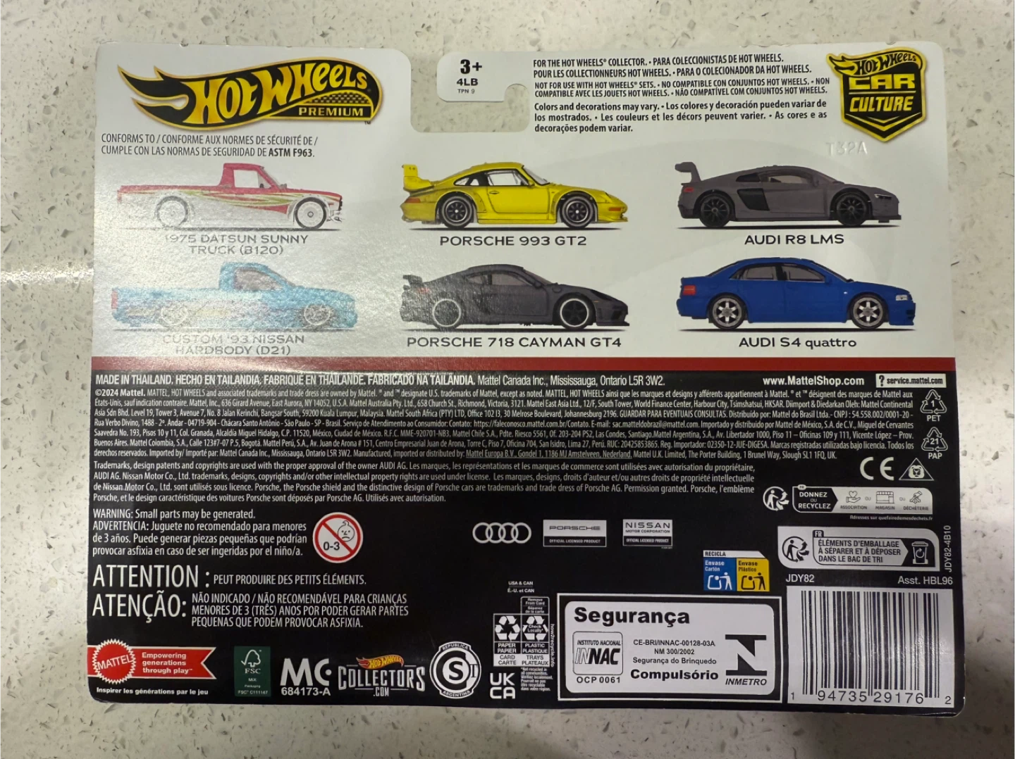 Hot Wheels Premium Audi S4 Quattro & Audi R8 LMS - photo 3