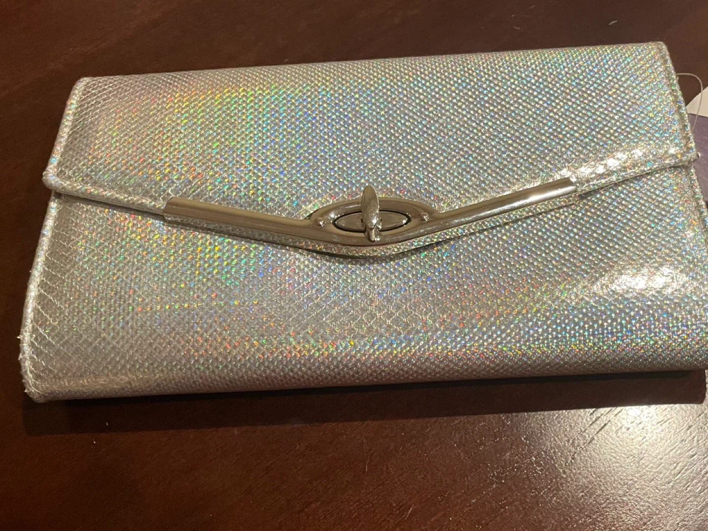 Fioni Silver Clutch - New with Tags! - photo 2