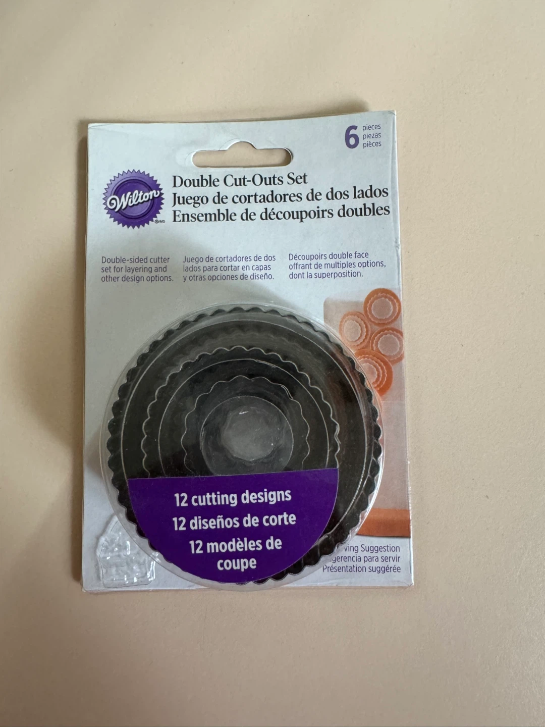 Wilton Double Cut-Outs Set - 6 Pieces