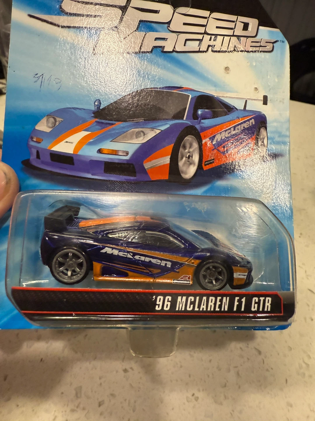 Hot Wheels Speed Machine  '96 McLaren F1 GTR
