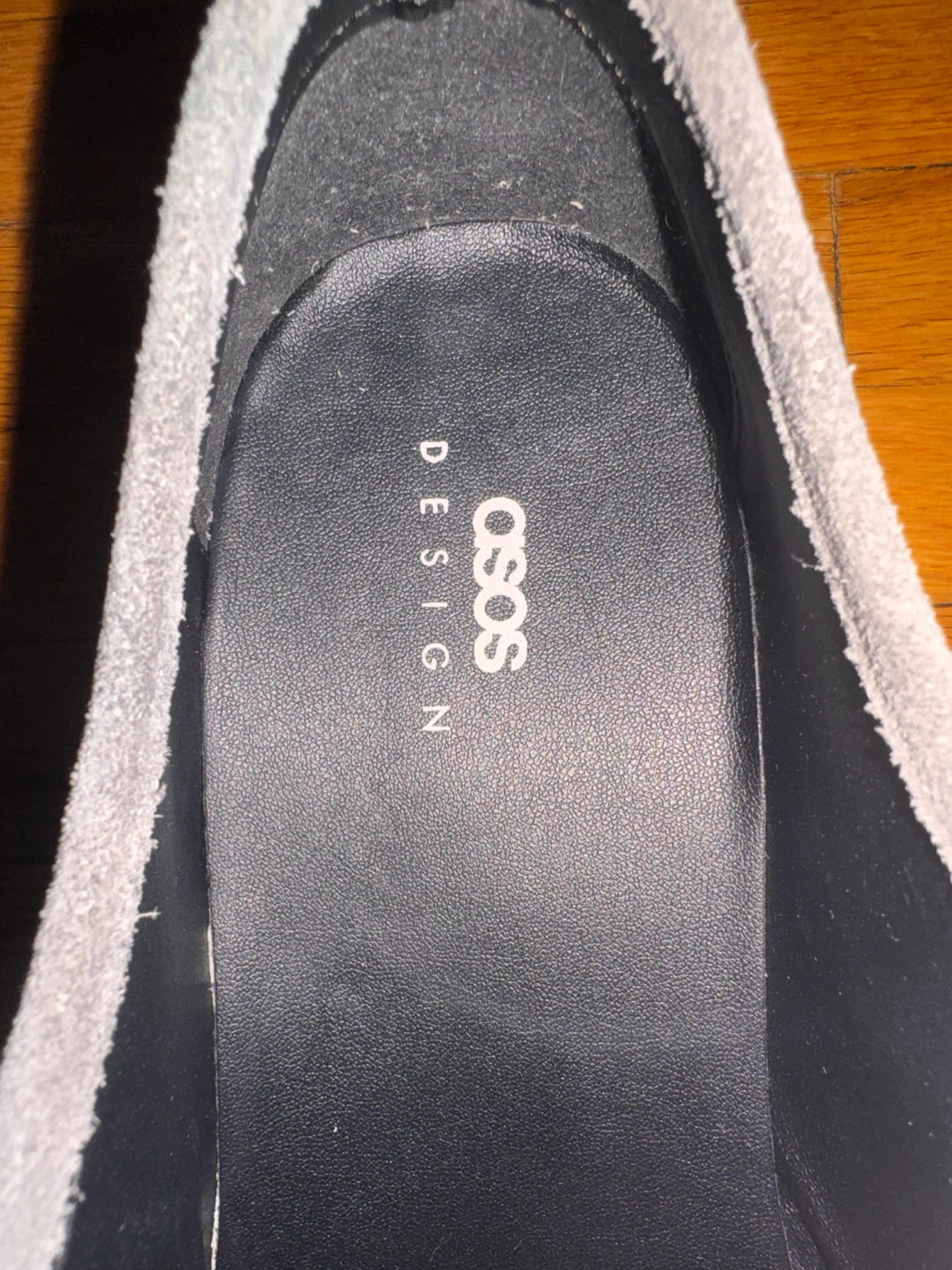 ASOS Design Grey Suede Shoes US 11 - photo 2