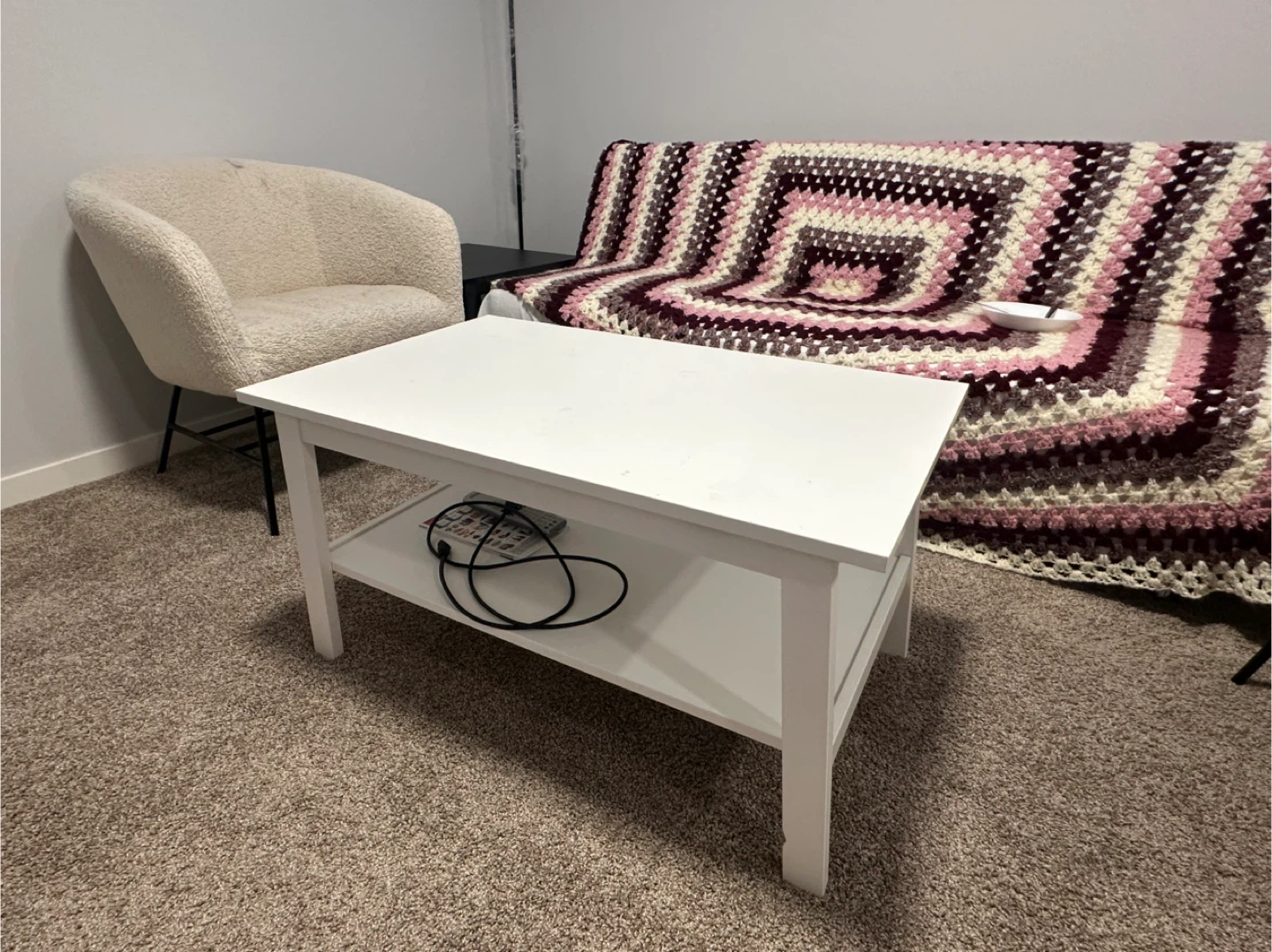 IKEA White Coffee Table - 36" x 22" - photo 2
