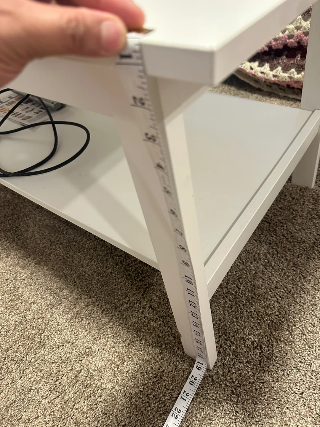 IKEA White Coffee Table - 36" x 22" - photo 5