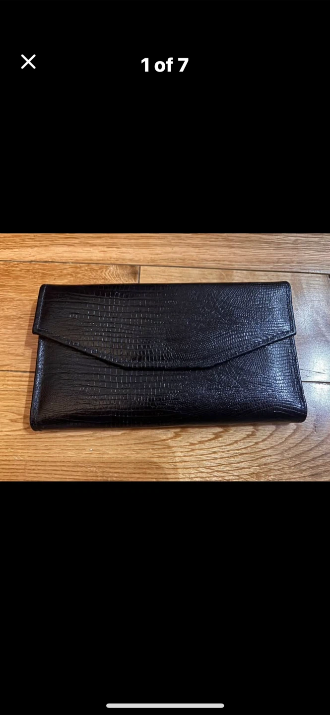 Ladies Black Genuine Leather Wallet-Brand New