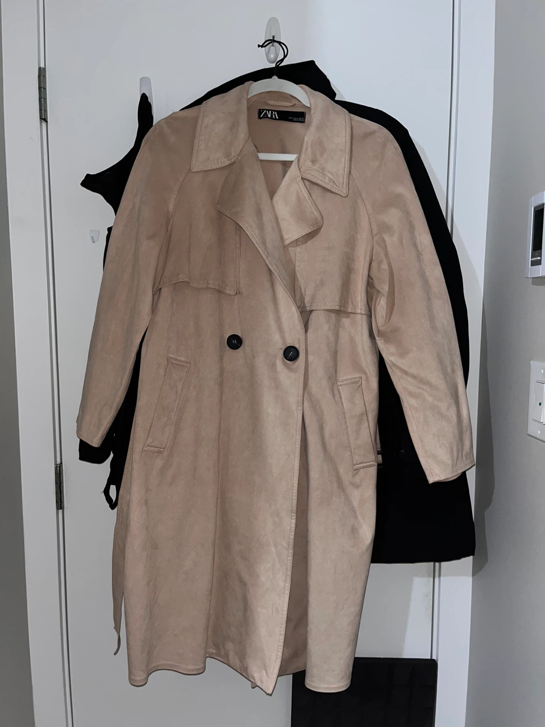 Zara Beige Trench Coat - Size M