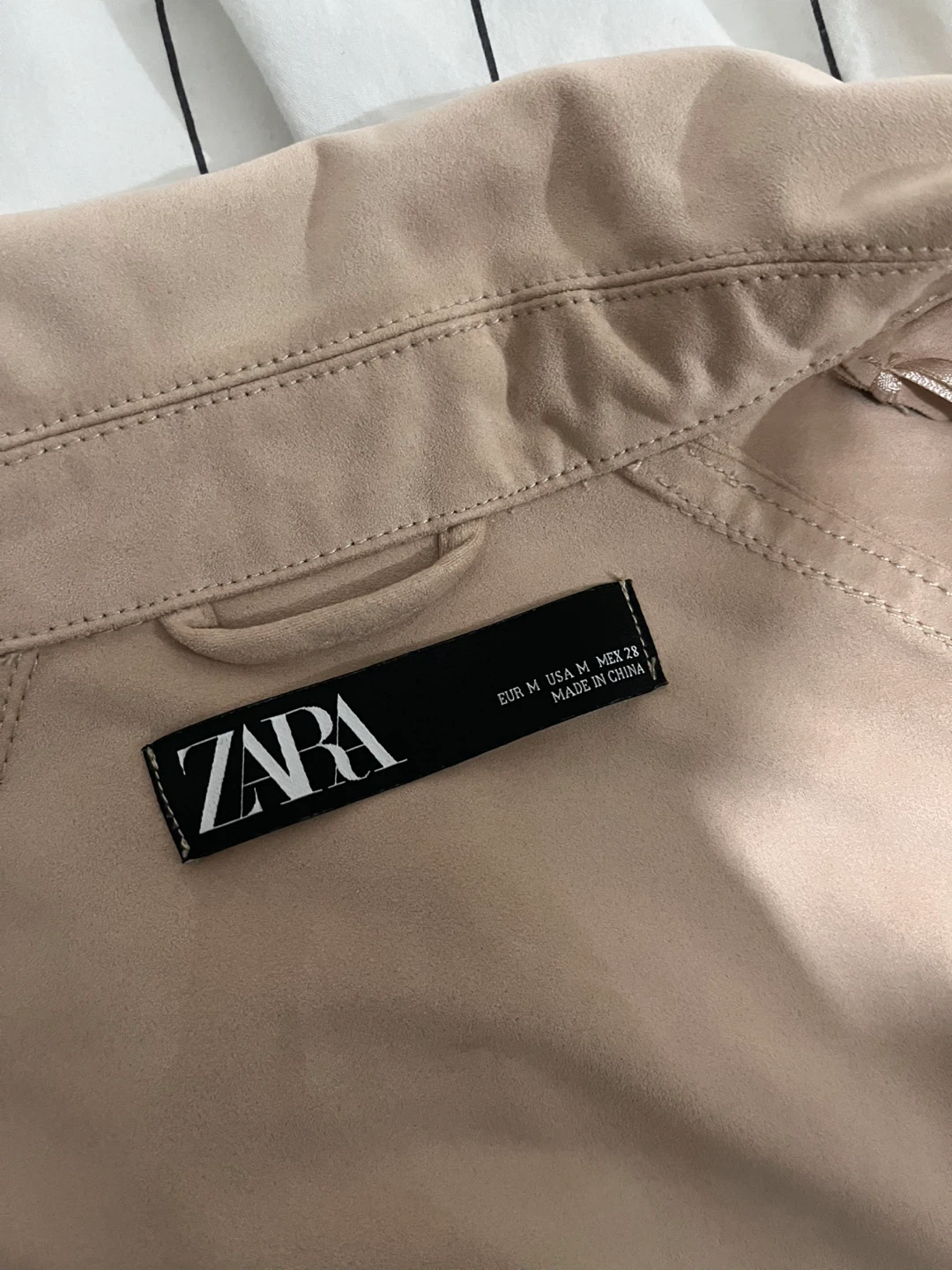 Zara Beige Trench Coat - Size M - photo 4