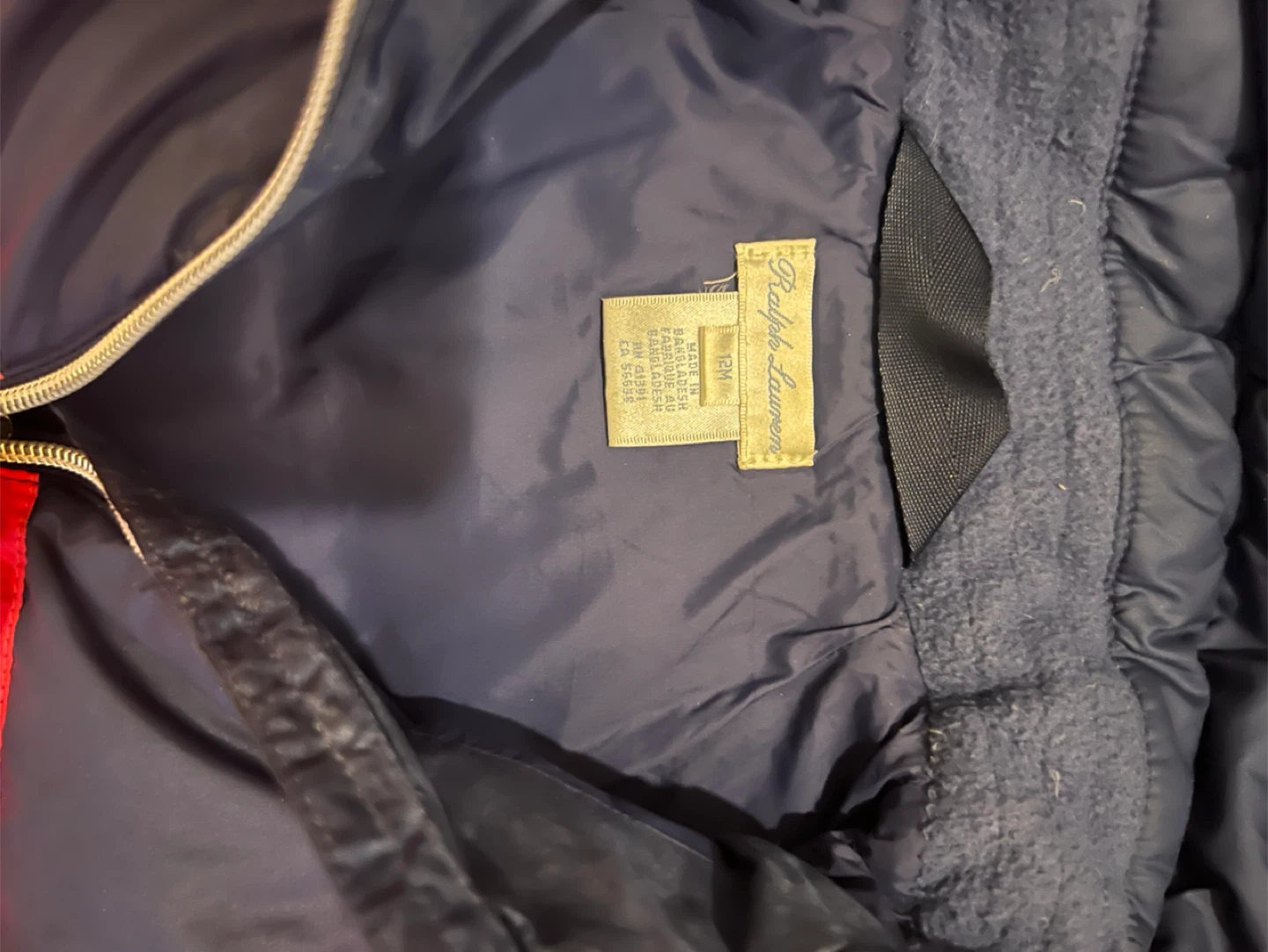 Ralph Lauren 12M Puffer Jacket - photo 2