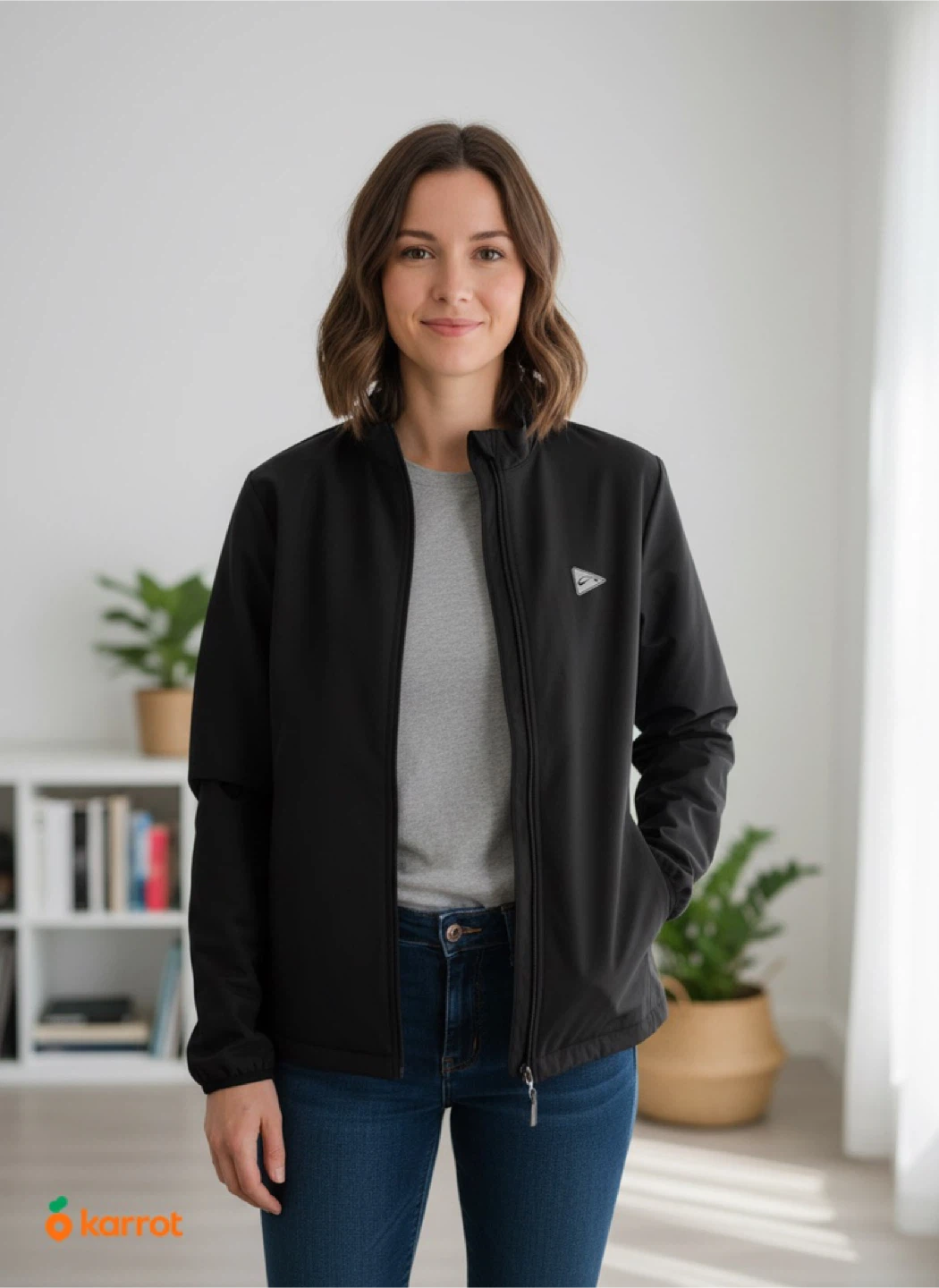 SOL Black Jacket Size M