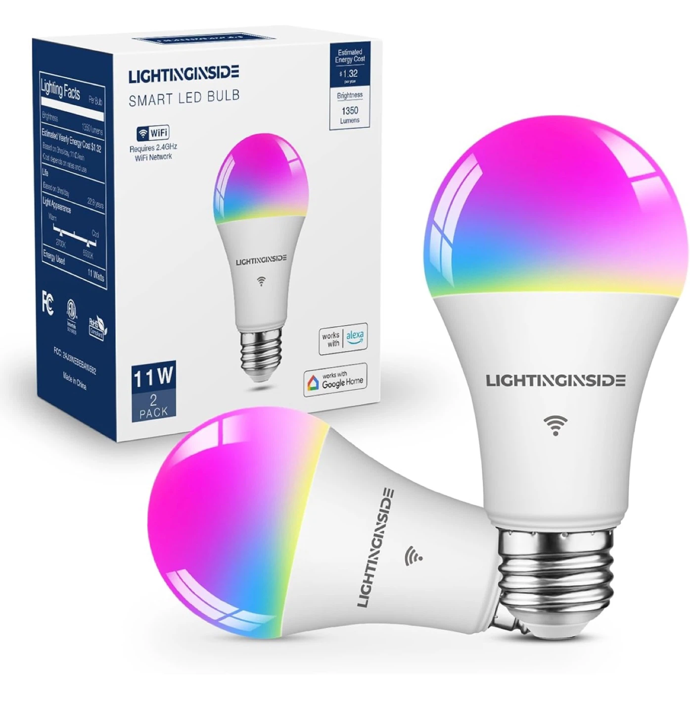 🧡 Smart LED Bulb - 2 Pack - photo 3
