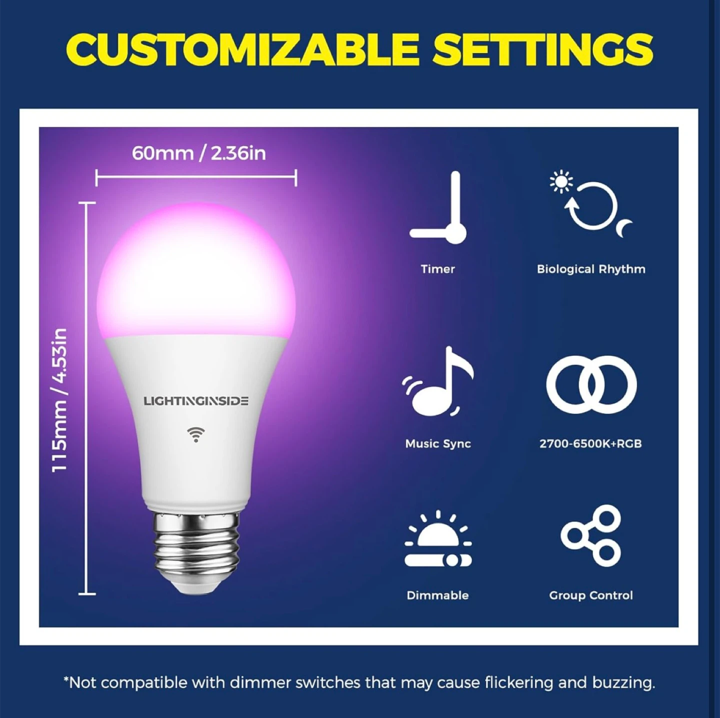 🧡 Smart LED Bulb - 2 Pack - photo 4